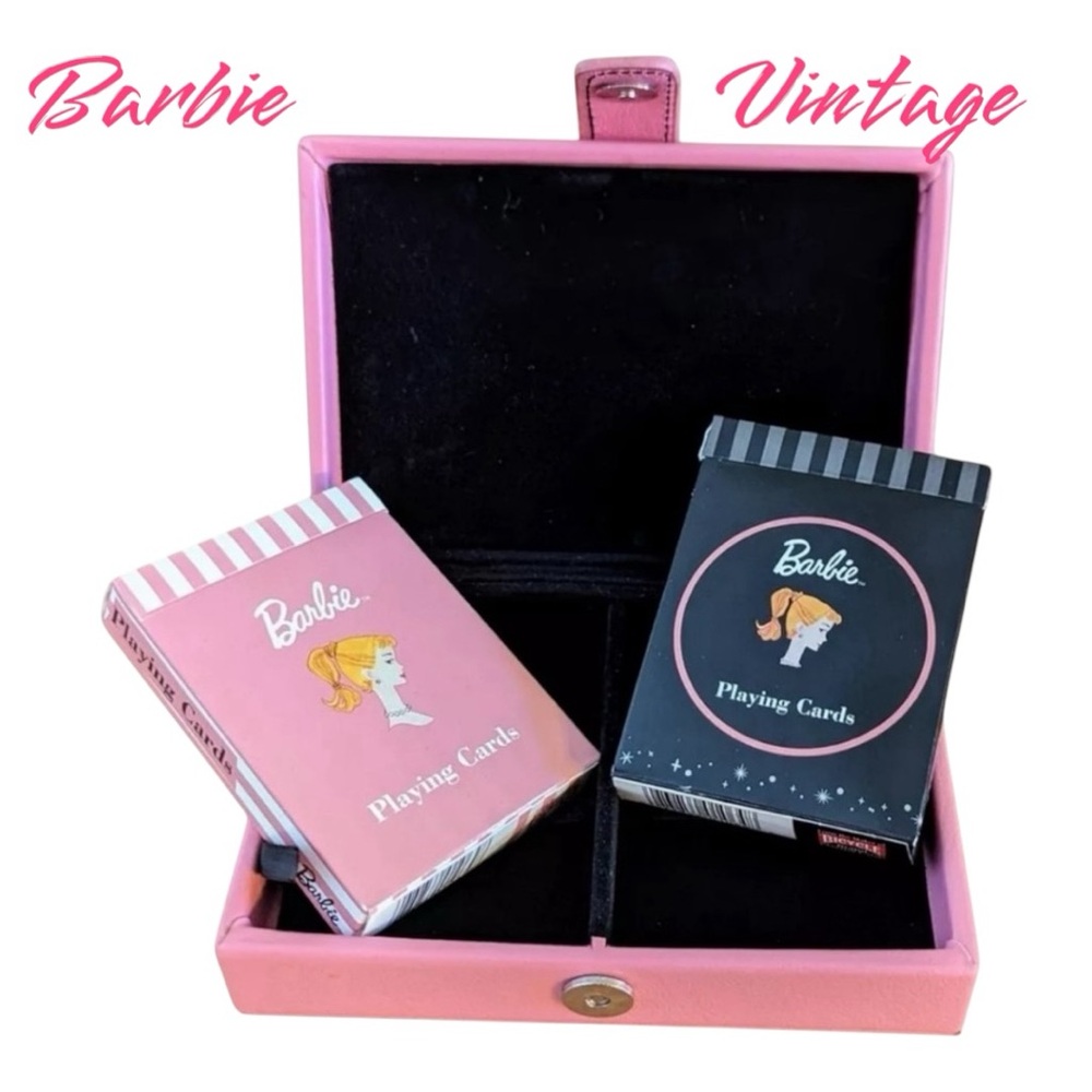 🩵Vintage🩵bicycle, Barbie fashion playing cards